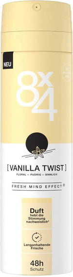 8 x 4 Deospray – Vanilla Twist 150 ml