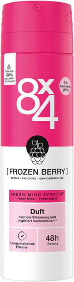 8 x 4 Deospray – Frozen Berry 150 ml
