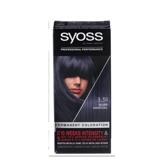 Syoss - Haarverf - 3_51 - Silver Charcoal - 115ml