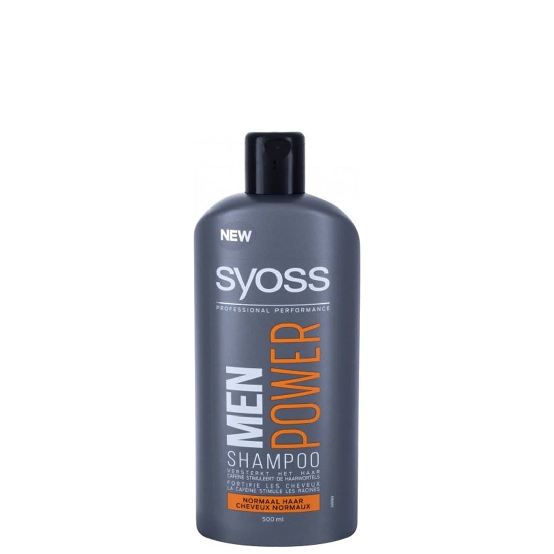 Syoss Men - Shampoo - Power - Normaal Haar - 500ml