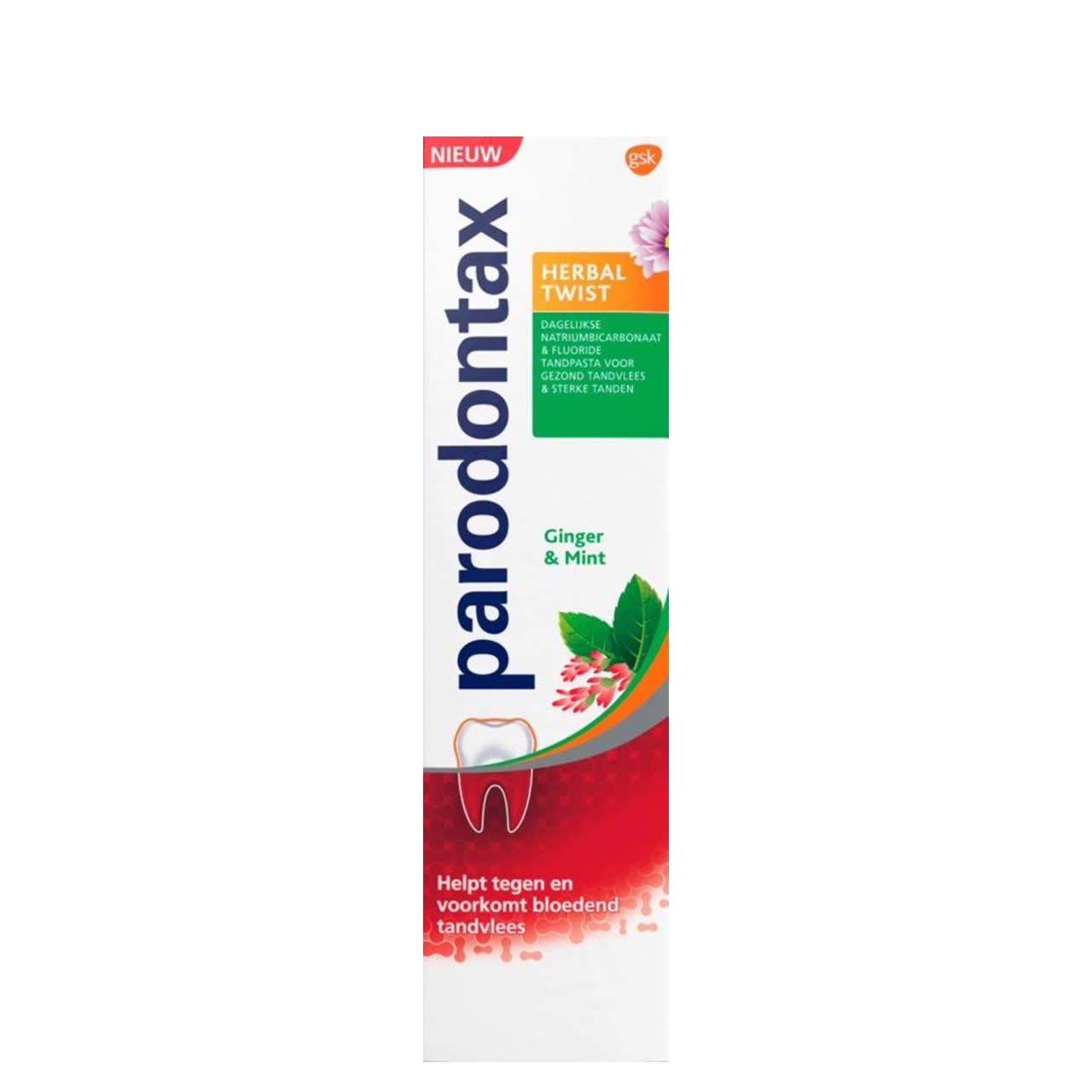 Parodontax - Tandpasta - Herbal Twist - Ginger & Mint - 75ml
