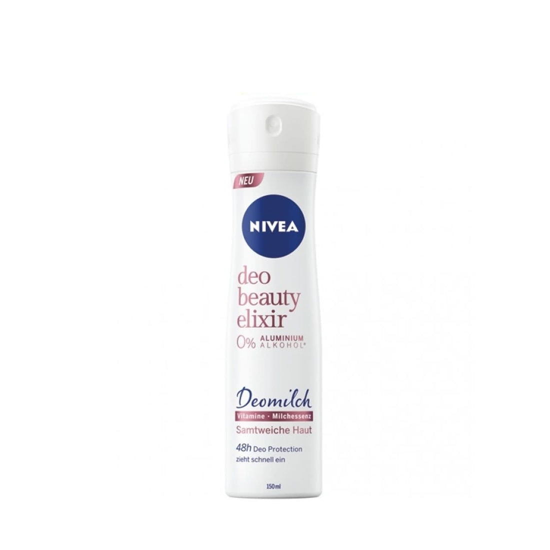 Nivea - Deodorant - Spray - Deo Beauty Elixir Deomilk Vitamin Milk Essential - 150ml