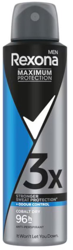 Rexona Deo spray - 150ml - maximum protection - cobalt dry