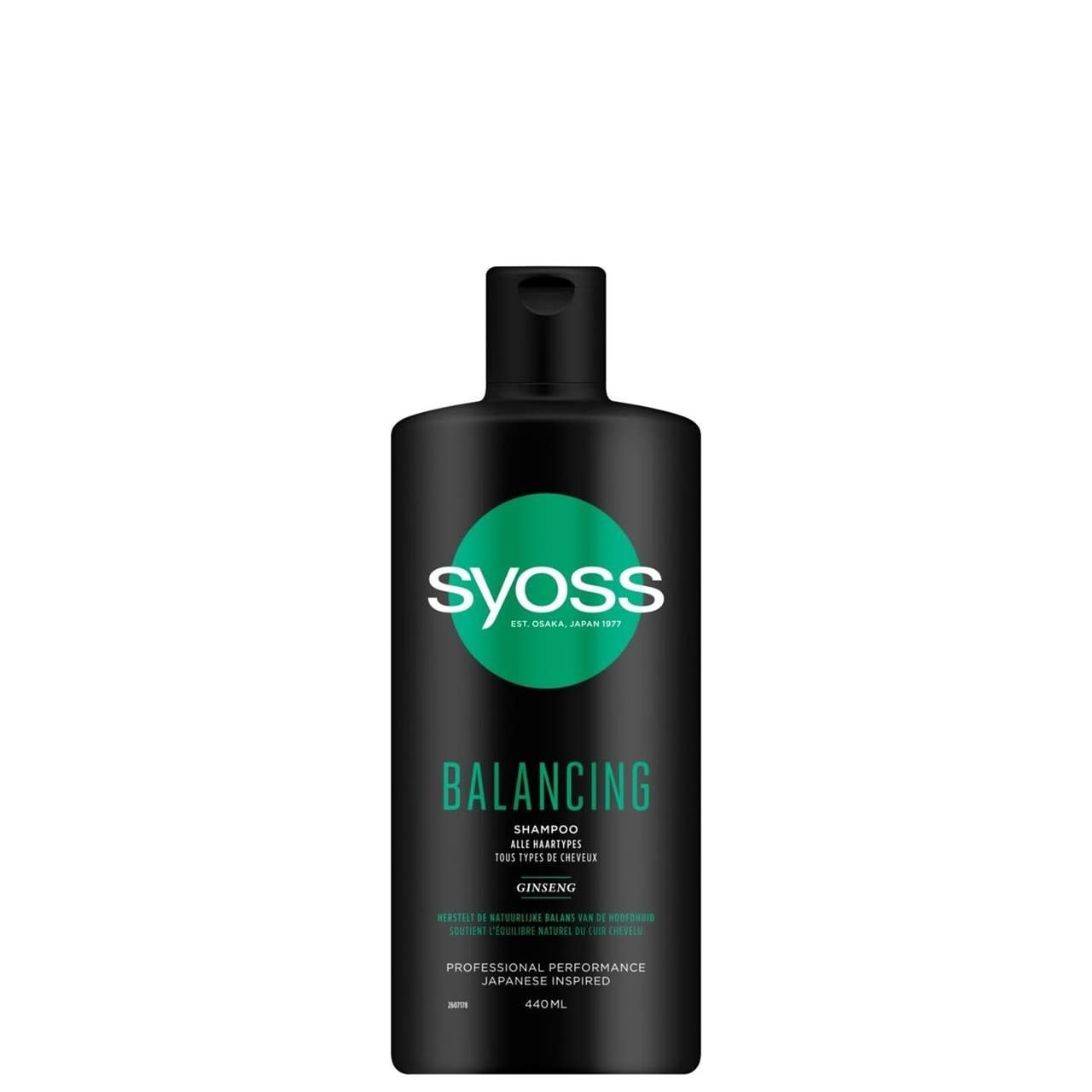 Syoss - Shampoo - Balancing - Alle Haartypen - 440ml