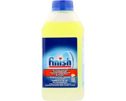 Finish Machine Reiniger - Geel / Blauw - 250 ML - Citroengeur - Vet en Kalkaanslag - Machinereiniger - Vaatwasser - Schoonmaken