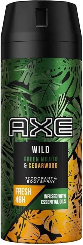 Axe - Deodorant - Spray - Wild - Green Mojito & Cedarwood - 150ml