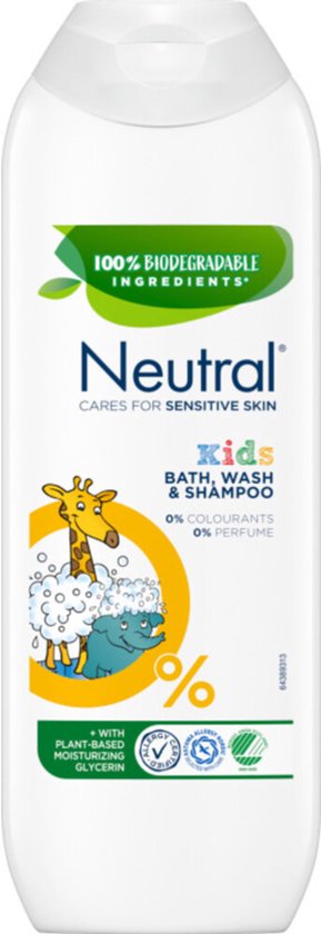 Neutral Kids Showergel Wash & Bath - 250 ml