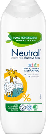 Neutral Kids Showergel Wash & Bath - 250 ml