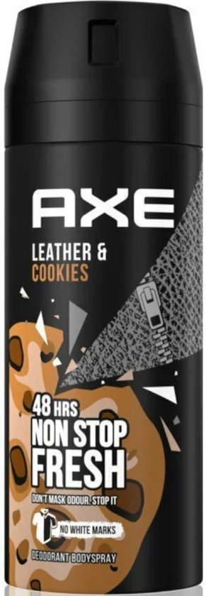 Axe - Deodorant - Spray - Leather & Cookies - 150ml