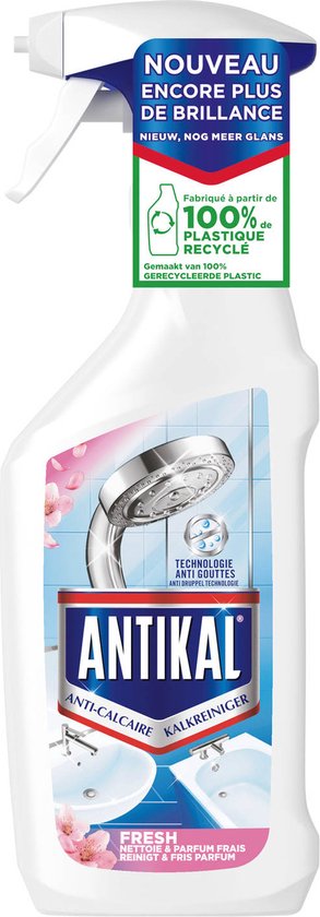 Antikal - Badkamerreiniger - Spray - Kalkreiniger - Fresh - 500ml