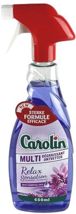 2XCarolin Multi Ontvetter Relax Sensation 650 ml – krachtige keukenreiniger