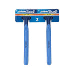 Gillette Blue II Plus - Scheermesjes - Chromium Coating - 2 Stuks