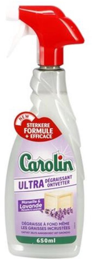 Carolin ontvetter spray 750ml marseille & lavendel
