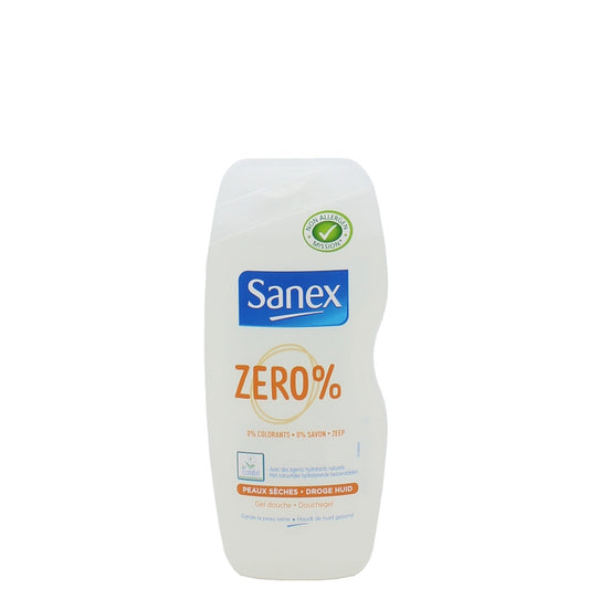 Sanex - Douchegel - Zero% - Droge Huid - 250ml
