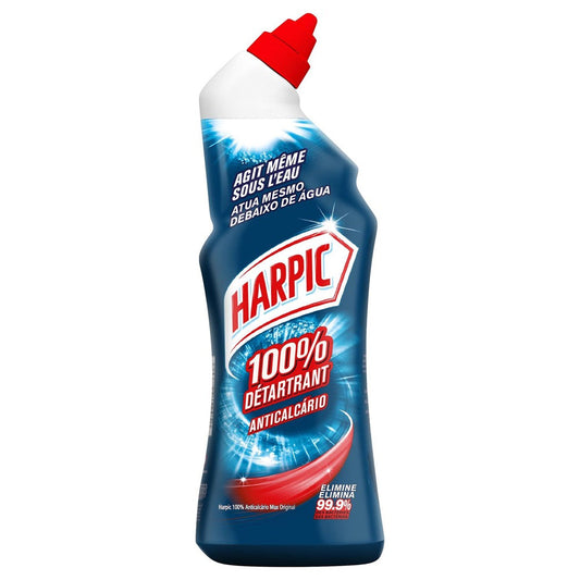Harpic - Toiletreiniger - 100% Ontkalker - Anti Kalk - 750ml