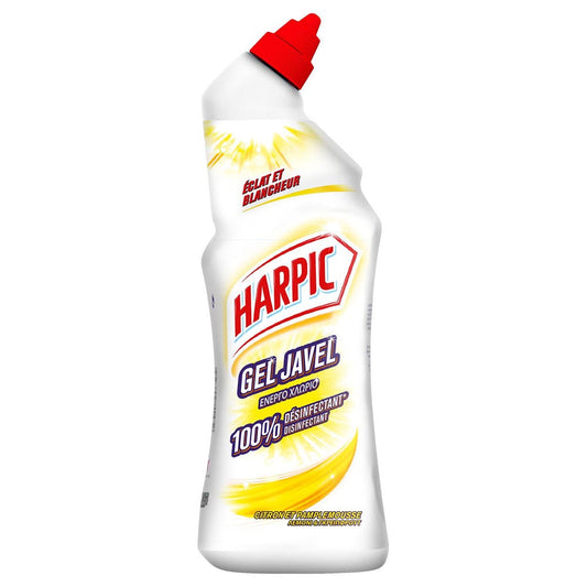 Harpic - Toiletreiniger - Gel - Bleach - Citroen en Grapefruit - 750ml