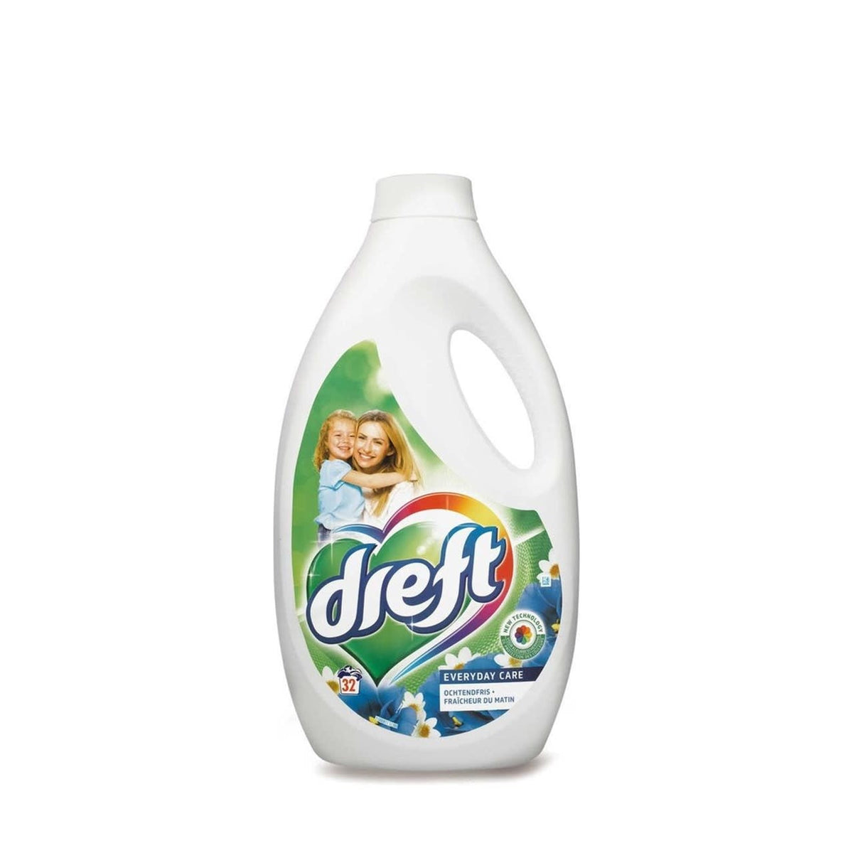 Dreft - Wasmiddel - Vloeibaar - Ochtendfris - 32Wb/1,76L