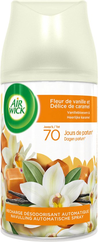 Air Wick - Luchtverfrisser - Navulling - White Vanilla Bean - 250ml