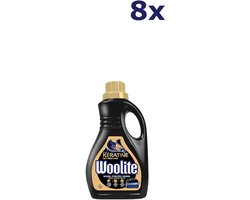 Woolite Vloeibaar Wasmiddel Donker & Denim - 8 x 1.5 l (200 wasbeurten)