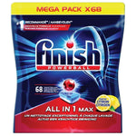 Finish Powerball - Vaatwas - Tablet - All in 1 Max - Citroen - 68 Tabs