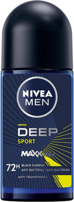 NIVEA Men Deodorant Roller Deep Sport - 50 ml
