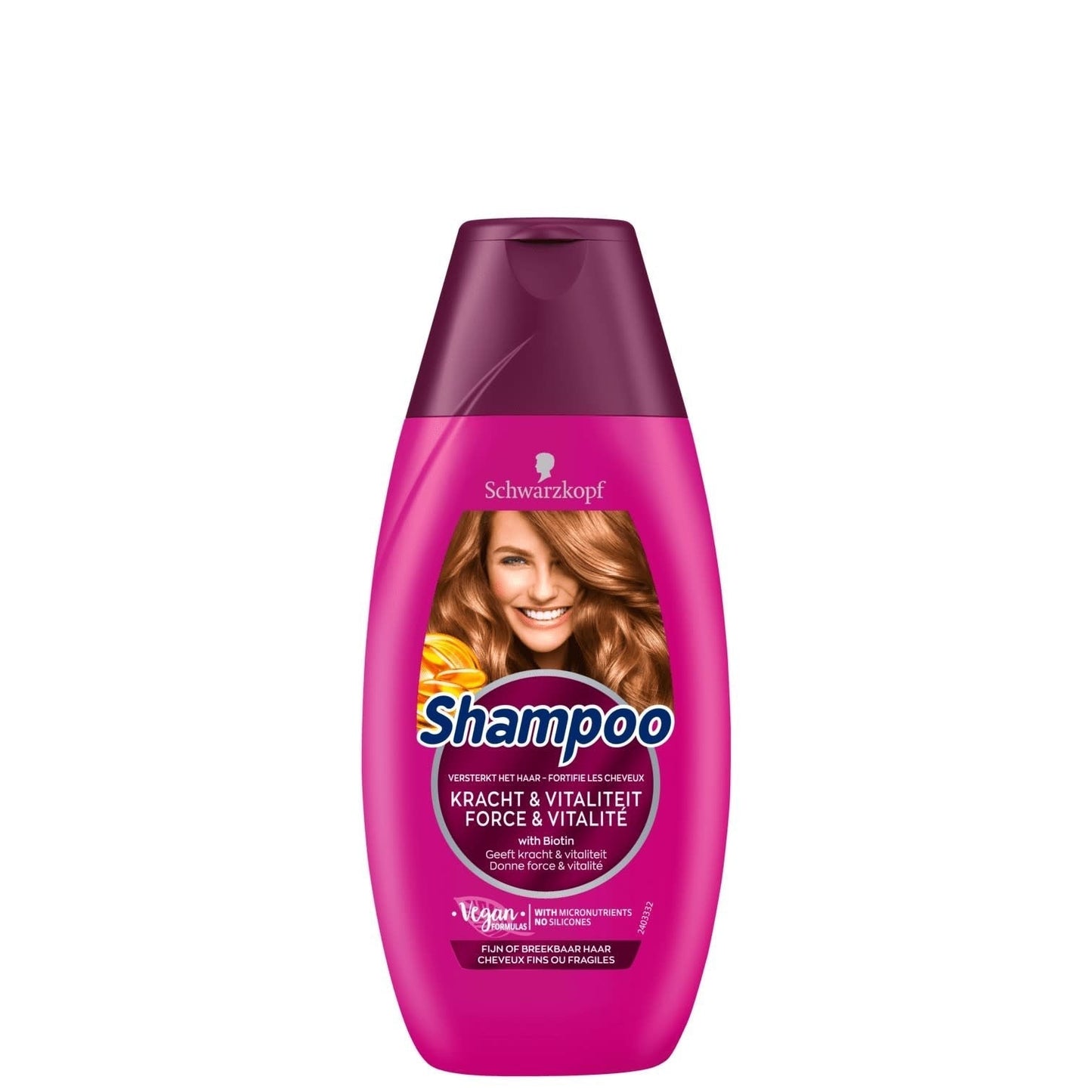 Schwarzkopf - Shampoo - Kracht & Vitaliteit - Fijn Of Breekbaar Haar - 250ml
