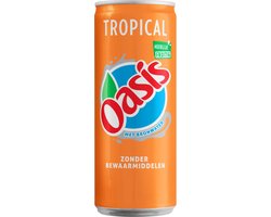 Oasis Tropical 33cl Tray 24 Blikjes