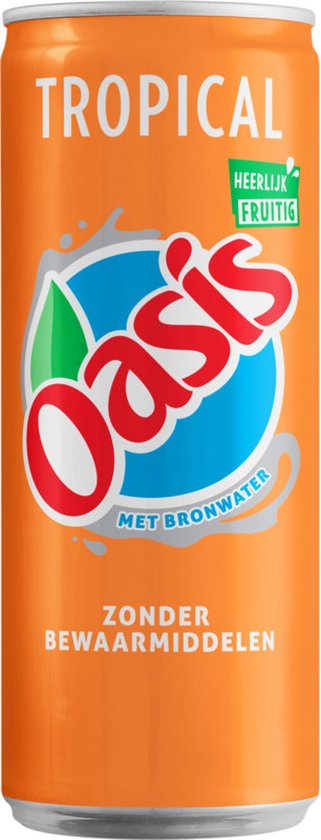 Oasis Tropical 33cl Tray 24 Blikjes