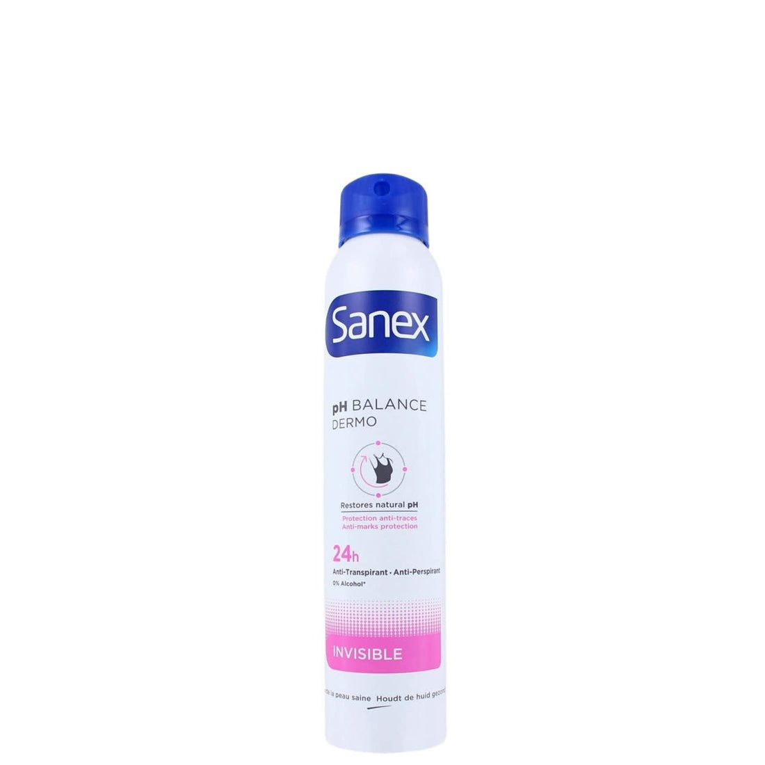 Sanex - Deodorant - Spray - pH Balance Dermo - Invisible - 200ml