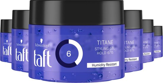 Taft Titane Power Gel- voordeelverpakking 6 x 250 ML