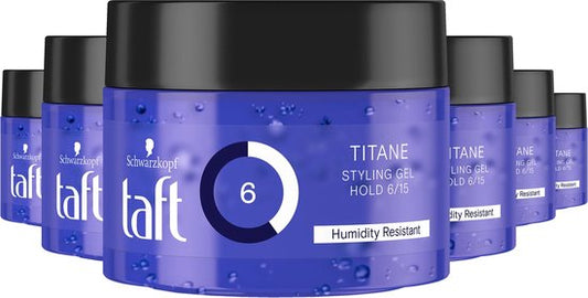 Taft Titane Power Gel- voordeelverpakking 6 x 250 ML