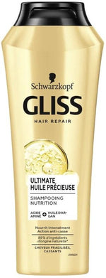 Gliss Kur - Shampoo - Ultimate Precious Oil - 250ml