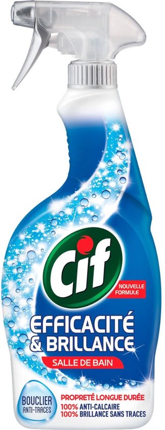Cif 750 ml badkamerspray voor effectiviteit en glans