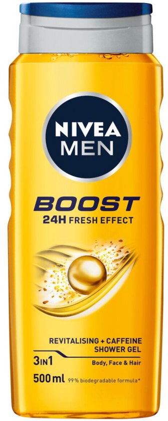NIVEA Men Douchegel Boost - 500 ml