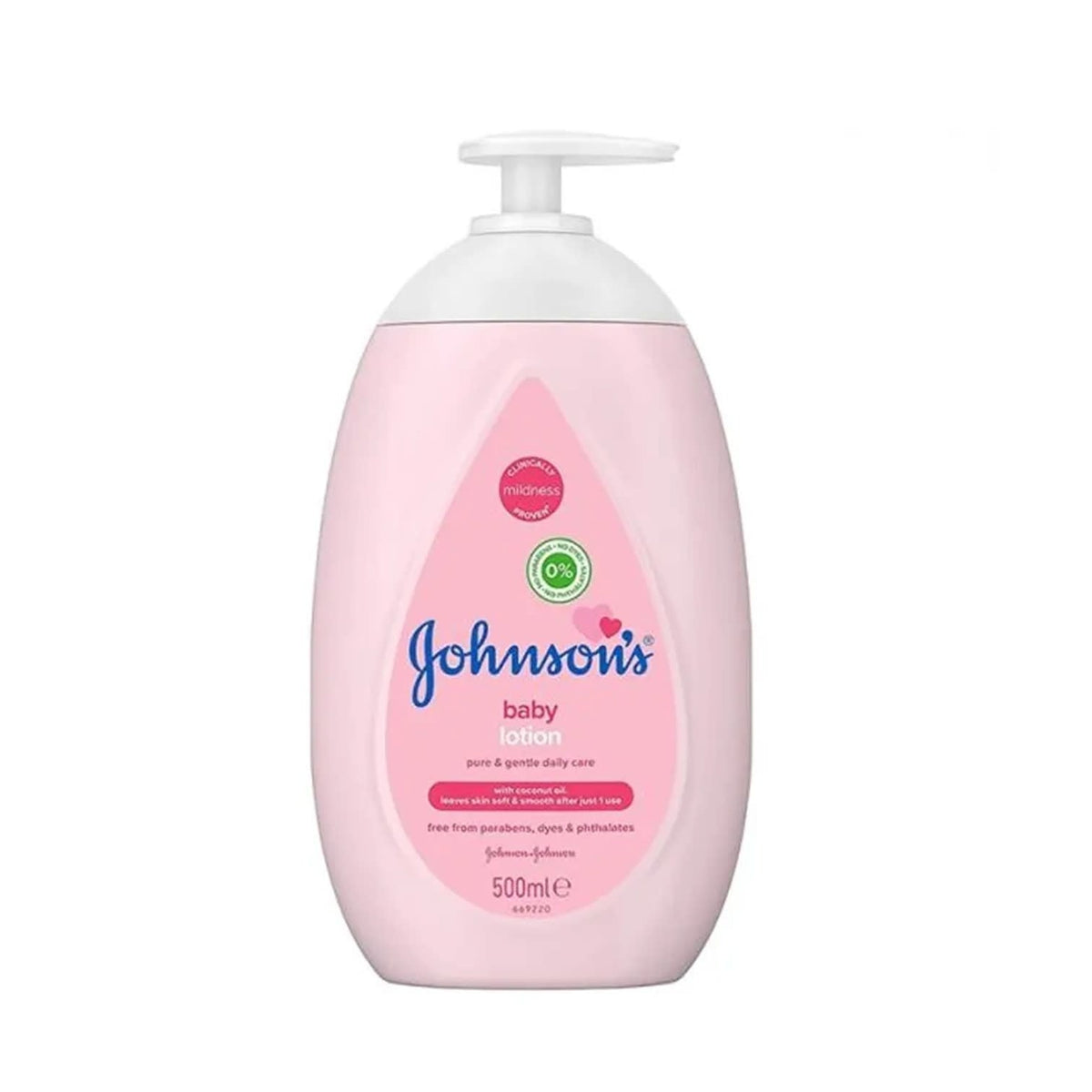 Johnson's - Baby Huidverzorging - Baby Lotion - Met Pomp - 500ml