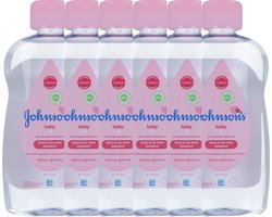 Johnson's Baby Oil - Voordeelverpakking 6x300ml