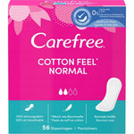Carefree - Inlegkruisjes - Normal - Cotton Feel Normal - 56 Stuks