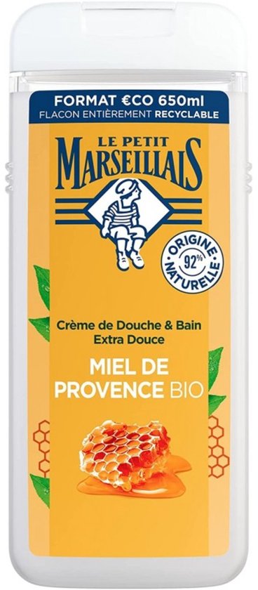 Le Petit Marseillais douche & bad 650ML HONING