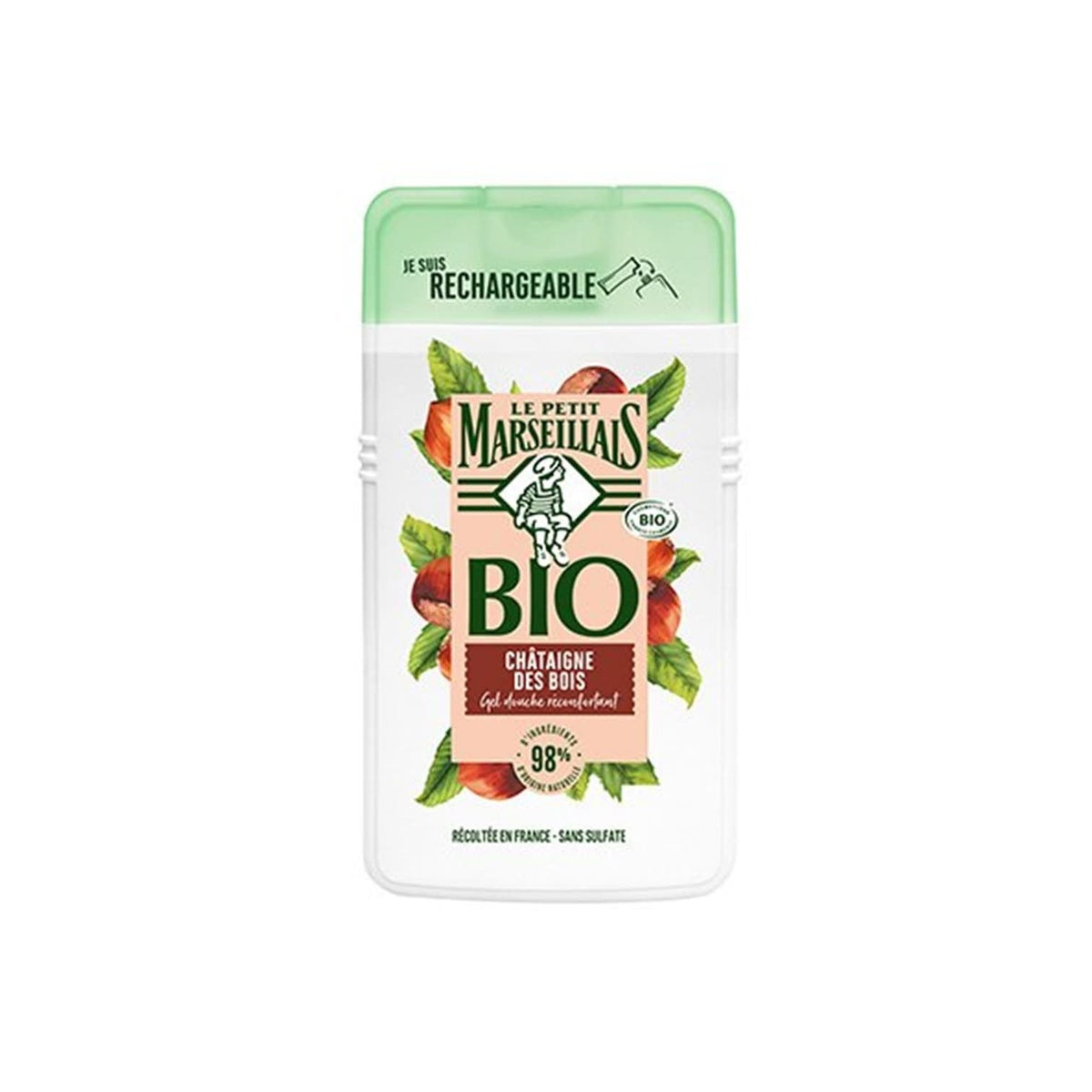 Le Petit Marseiliais - Douchegel - Bio - Hout Kastanje - 250ml