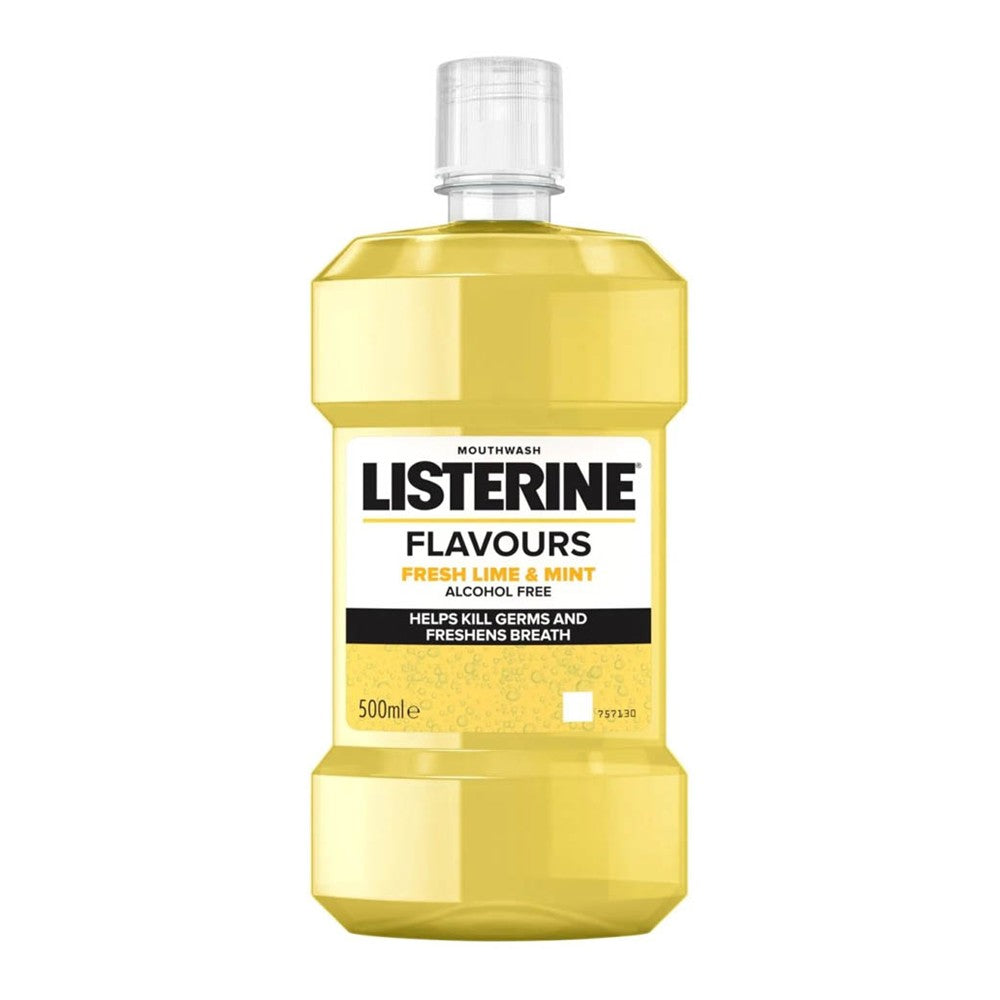 Listerine - Mondwater - Flavours - Fresh Lime & Mint - 500ml