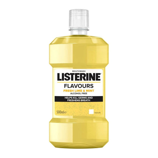 Listerine - Mondwater - Flavours - Fresh Lime & Mint - 500ml