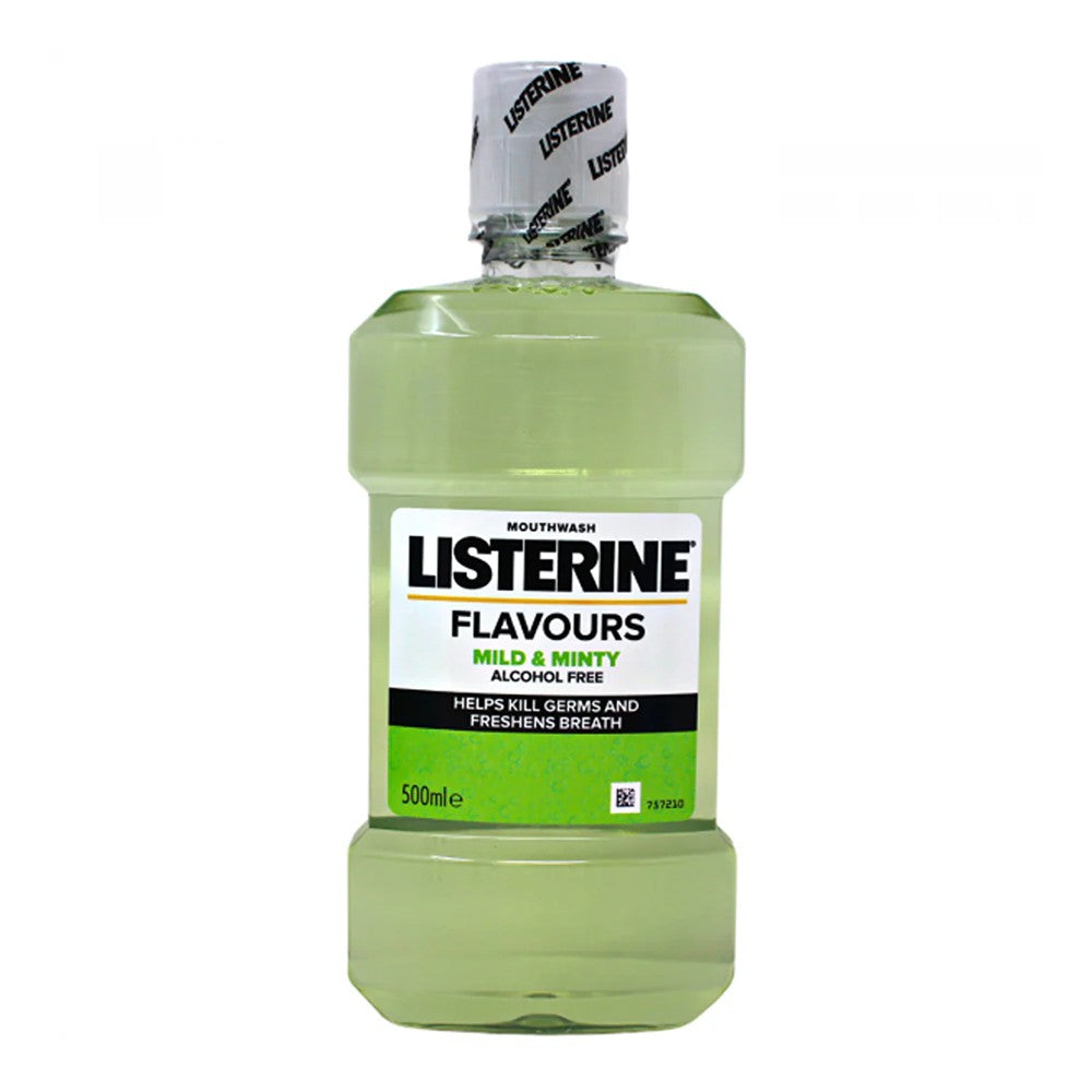 Listerine - Mondwater - Flavours - Mild & Minty - 500ml