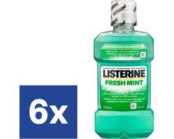 Listerine Mondwater Fresh Mint - 6 x 250 ml