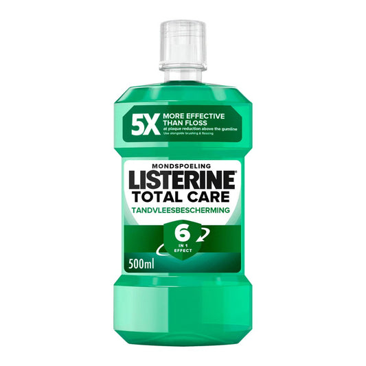 Listerine - Mondwater - Total Care - Tandvleesbescherming - 6in1 Effect - 500ml