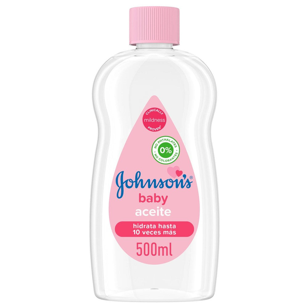 Johnson's - Baby Huidverzorging - Babyolie - 500ml