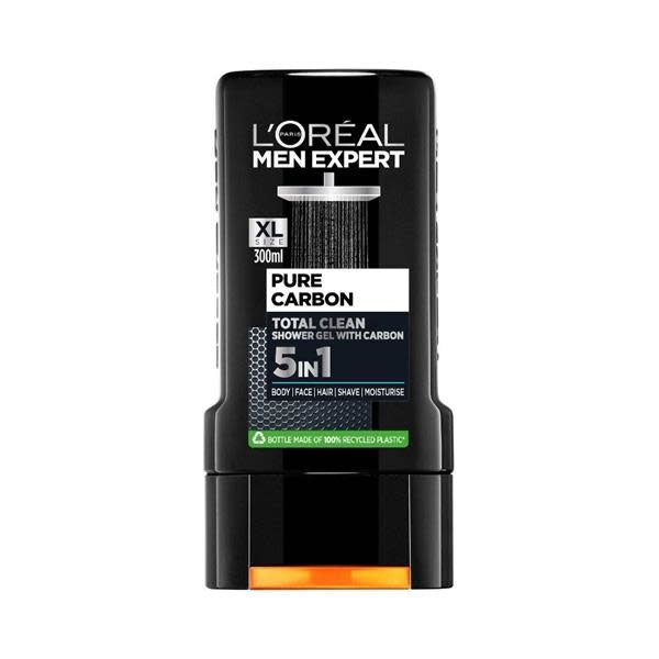 L'Oreal Men Expert - Douchegel - 3 in 1 - Pure Carbon - Total Clean - 300ml