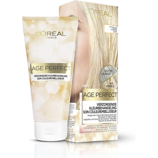 L'Oreal Paris - Haarverf - Age Perfect - Nuance Van Goud - 1 Stuk