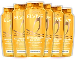 L'Oréal Paris Elvive Extraordinary Oil Kokos Shampoo - Voor dun, droog haar - Met Kokosolie - 6x 250ML