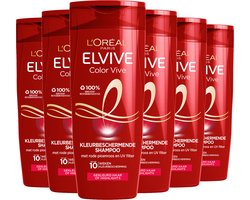 L’Oréal Paris Elvive Color Vive - Shampoo 250ml - Gekleurd Haar of Highlights - 6x 250ml