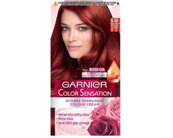 Garnier Color Sensation Intense Permanent Color Cream - 6.60 Intense Ruby Red